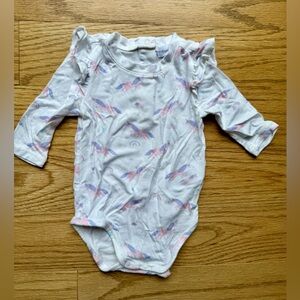 Angel Drear bamboo unicorns onesie 0-3 months Excellent condition